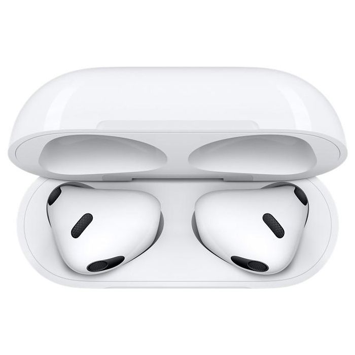 Apple AirPods (3ª generación) con estuche de carga Lightning, intraaural, inalámbrico, blanco 3 Apple AirPods (3ª generación) con estuche de carga Lightning, intraaural, inalámbrico, blanco 3