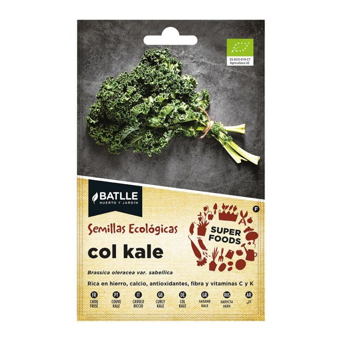 Sobre con semillas eco "super foods" de kale 680011bols batlle