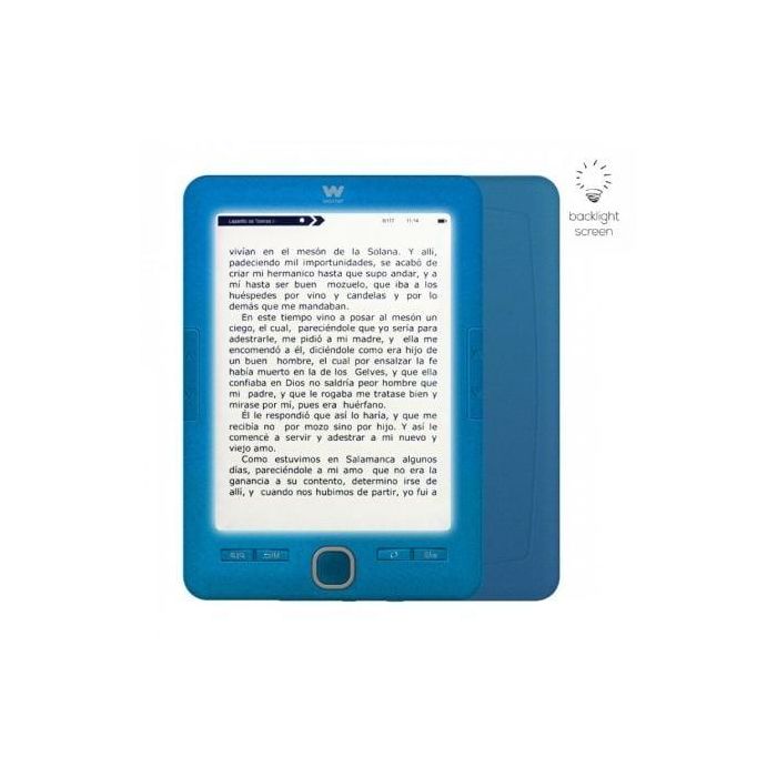 LECTOR DE LIBROS ELECTRÓNICO EBOOK WOXTER SCRIBA 195 PAPERLIGHT BLUE - 6"/15.24CM RETROILUMINADA - TINTA ELECTRÓNICA - RES 1024*758 - 4GB - BATERÍA LECTOR DE LIBROS ELECTRÓNICO EBOOK WOXTER SCRIBA 195 PAPERLIGHT BLUE - 6"/15.24CM RETROILUMINADA - TINTA ELECTRÓNICA - RES 1024*758 - 4GB - BATERÍA
