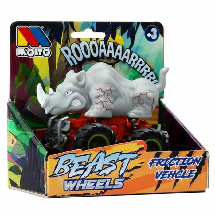 Vheiculos friccion animale beast wheels. 15x5 cm - modelos surtidos 7 Vheiculos friccion animale beast wheels. 15x5 cm - modelos surtidos 7