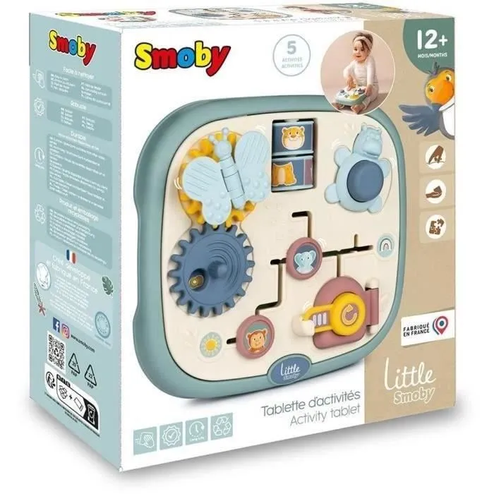 Smoby SMO140317 Little SMOBY Tableta de actividades LS 1ª edad 3