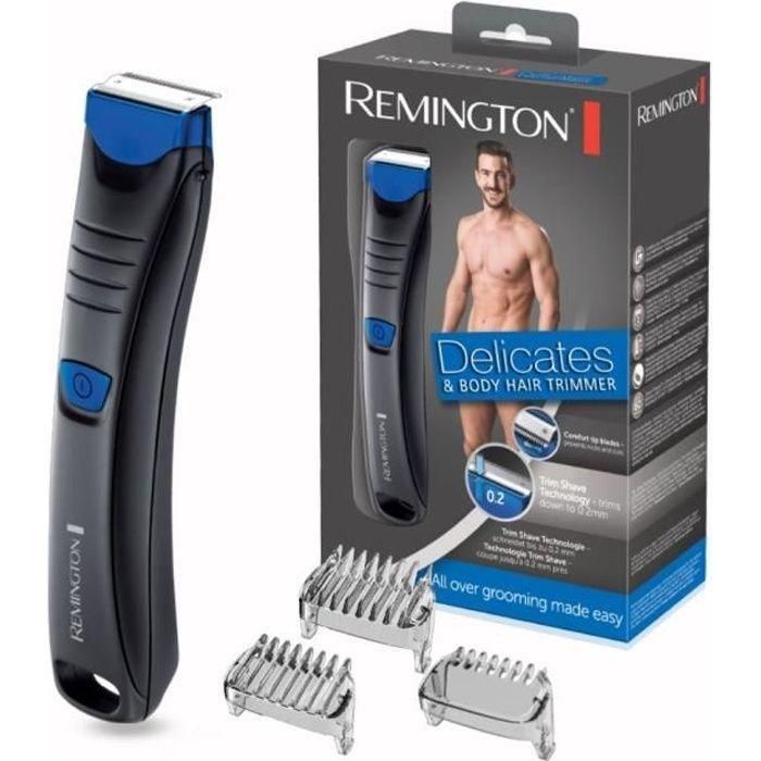 Remington Depilador Corporal BHT 250 - Afeitadora Delicada con 3 Peines, Resistente al Agua, Cuchillas de Acero Inoxidable, 60 Min Autonomía Remington Depilador Corporal BHT 250 - Afeitadora Delicada con 3 Peines, Resistente al Agua, Cuchillas de Acero Inoxidable, 60 Min Autonomía