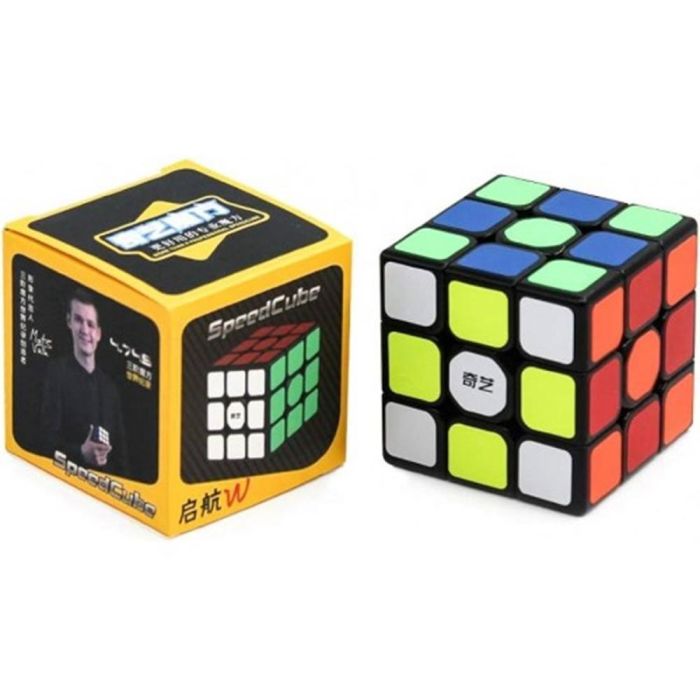 Qiyi Cubo Rubik Sail 3x3 W - Giro Suave, Buena Estabilidad, Ideal para Principiantes