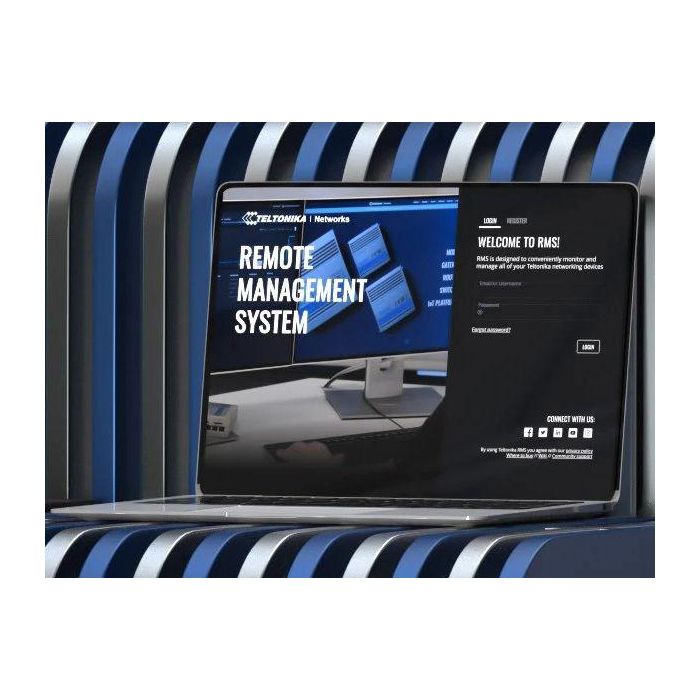 Teltonika Networks Remote Management System Licencia Mensual, Paquete de 100 Unidades
