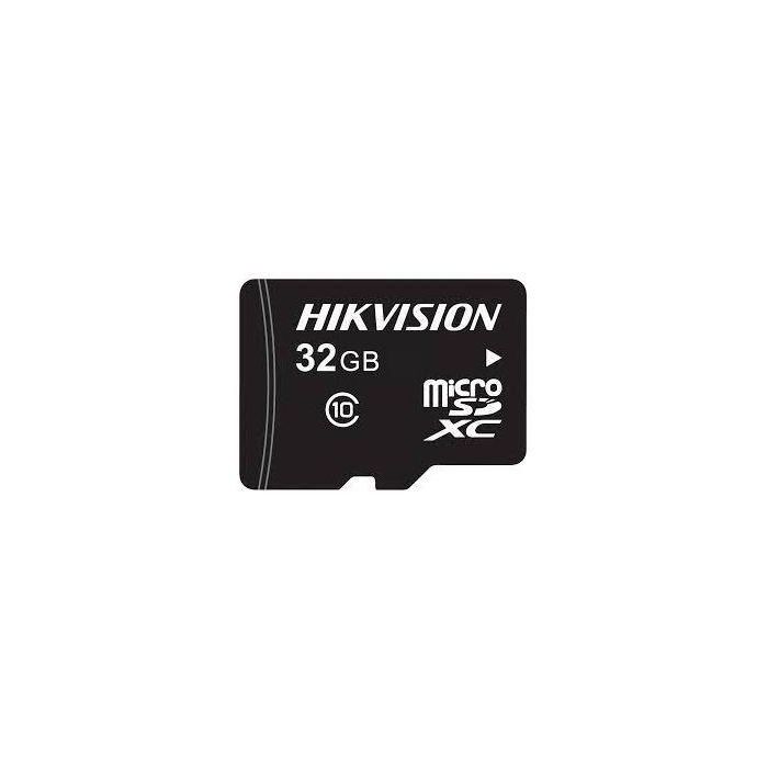 Hikvision Tarjeta microSDXC 32GB Clase 10 - Velocidad Lectura 25MB/s, Escritura 20MB/s