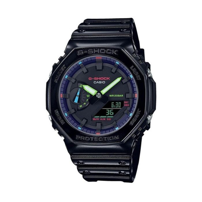 Reloj Hombre Casio GA-2100RGB-1 (Ø 48 mm)