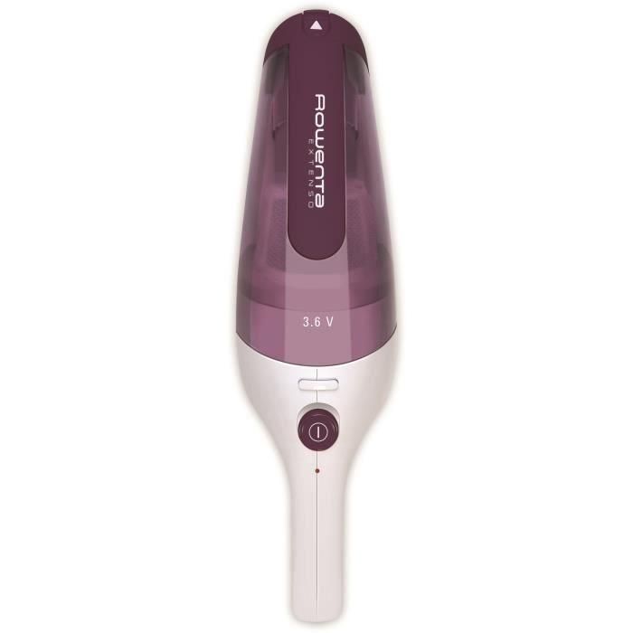 Aspirador de mano ROWENTA Extenso AC232001 - Sin cable, Autonomía 10 min, Depósito de polvo 350 ml 2 Aspirador de mano ROWENTA Extenso AC232001 - Sin cable, Autonomía 10 min, Depósito de polvo 350 ml 2