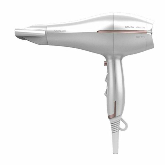 Secador de Pelo Cecotec AC Bamba IoniCare 5300 Maxi Aura 2200W 1850-2200 W Blanco 0 Secador de Pelo Cecotec AC Bamba IoniCare 5300 Maxi Aura 2200W 1850-2200 W Blanco 0