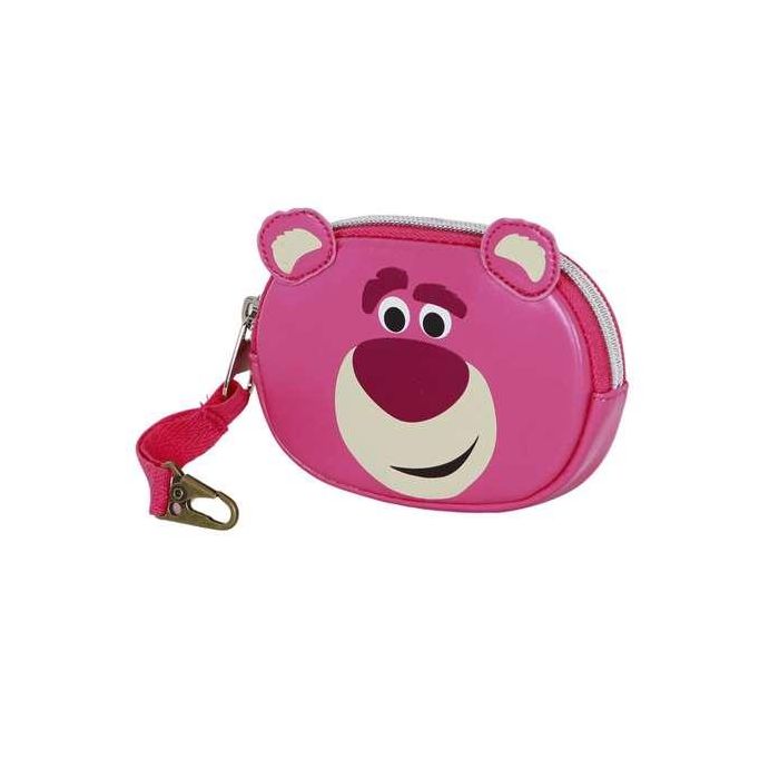 Disney Toy Story Monedero Pill Lotso Cariñoso Rosa con Cremallera y Gancho para Colgar 0 Disney Toy Story Monedero Pill Lotso Cariñoso Rosa con Cremallera y Gancho para Colgar 0