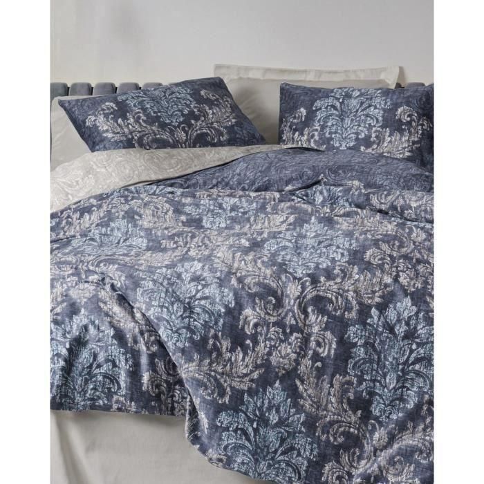 Juego de cama - 1 funda nórdica 220x240 cm + 2 fundas de almohada 60x60 cm - 100% algodón satén - Beige 3 Juego de cama - 1 funda nórdica 220x240 cm + 2 fundas de almohada 60x60 cm - 100% algodón satén - Beige 3