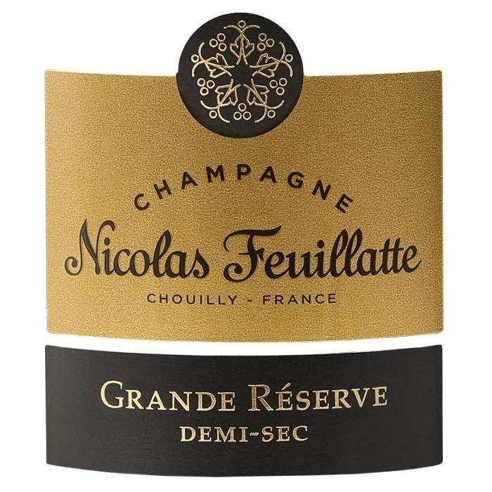 Champán Nicolas Feuillatte Grande Reserva Demi-sec 1