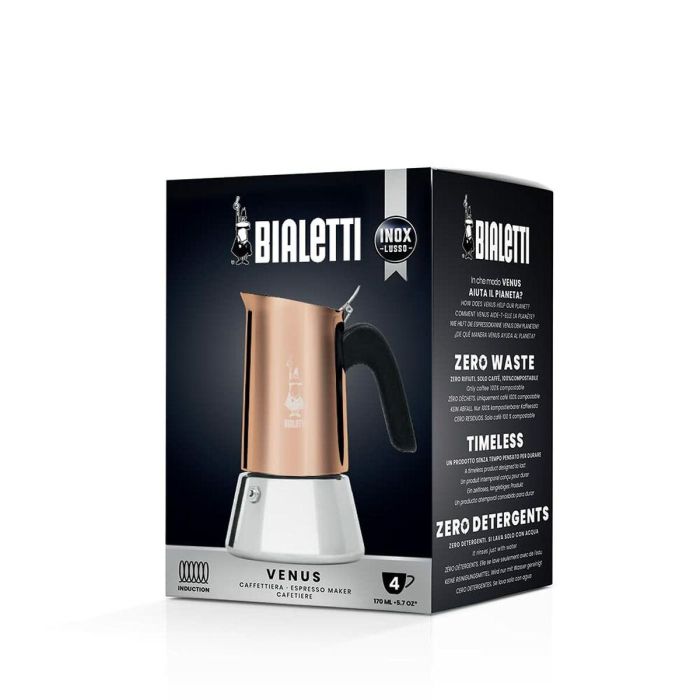 Bialetti BIA8006363033015 Cafetera italiana New Venus 4 tazas 0,17 L Cobre 2 Bialetti BIA8006363033015 Cafetera italiana New Venus 4 tazas 0,17 L Cobre 2