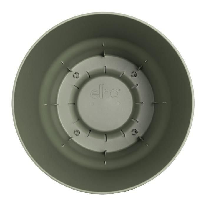 Elho ELH8711904529468 Maceta Redonda Greenville 55 Verde Ø 55 x H 50 cm exterior 100% reciclado 3