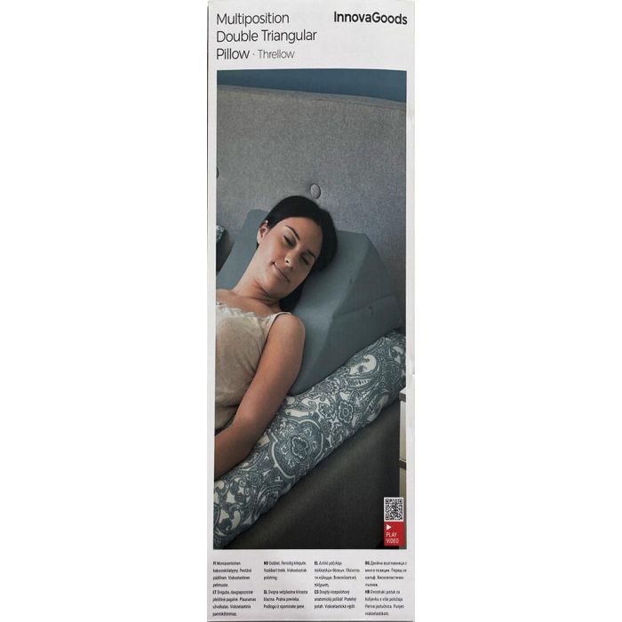 Almohada Triangular Multiposición de Doble Cuña - Inde 17 Almohada Triangular Multiposición de Doble Cuña - Inde 17