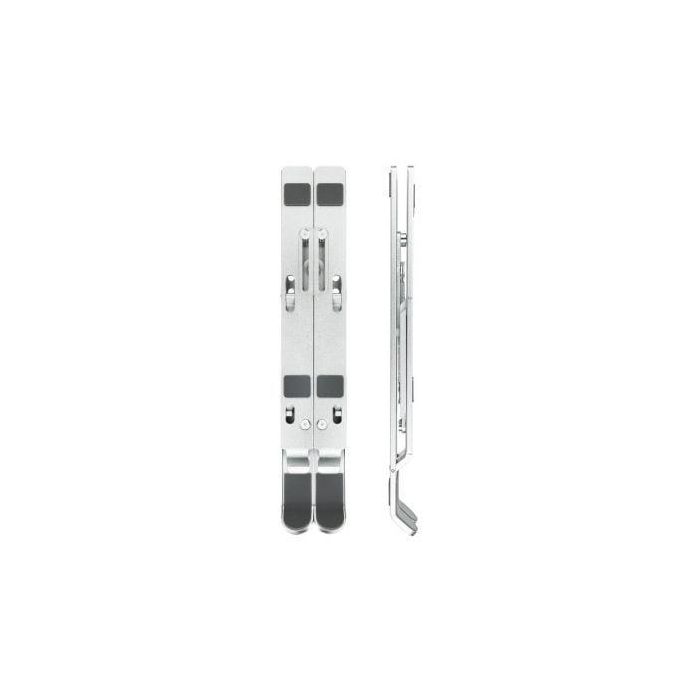 TooQ TQLRS0033-AL Soporte Elevador Plegable para Portátil y Tablet 11"-15" con 7 Niveles de Altura Aluminio Plata 5kg 1 TooQ TQLRS0033-AL Soporte Elevador Plegable para Portátil y Tablet 11"-15" con 7 Niveles de Altura Aluminio Plata 5kg 1