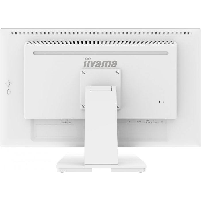 Iiyama T2752MSC-W1 Monitor táctil 27" Full HD IPS, 1920x1080, 10 puntos táctiles, HDMI, DisplayPort, USB Hub, Altavoces, Blanco 6 Iiyama T2752MSC-W1 Monitor táctil 27" Full HD IPS, 1920x1080, 10 puntos táctiles, HDMI, DisplayPort, USB Hub, Altavoces, Blanco 6