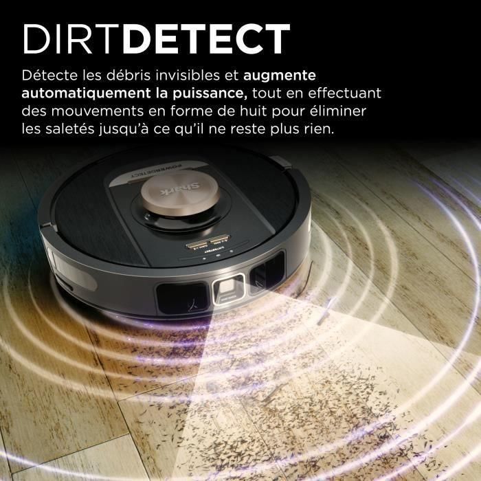 Shark PowerDetect RV2820VEEU - Robot aspirador autovaciante con navegación 3D y LiDAR 2 Shark PowerDetect RV2820VEEU - Robot aspirador autovaciante con navegación 3D y LiDAR 2
