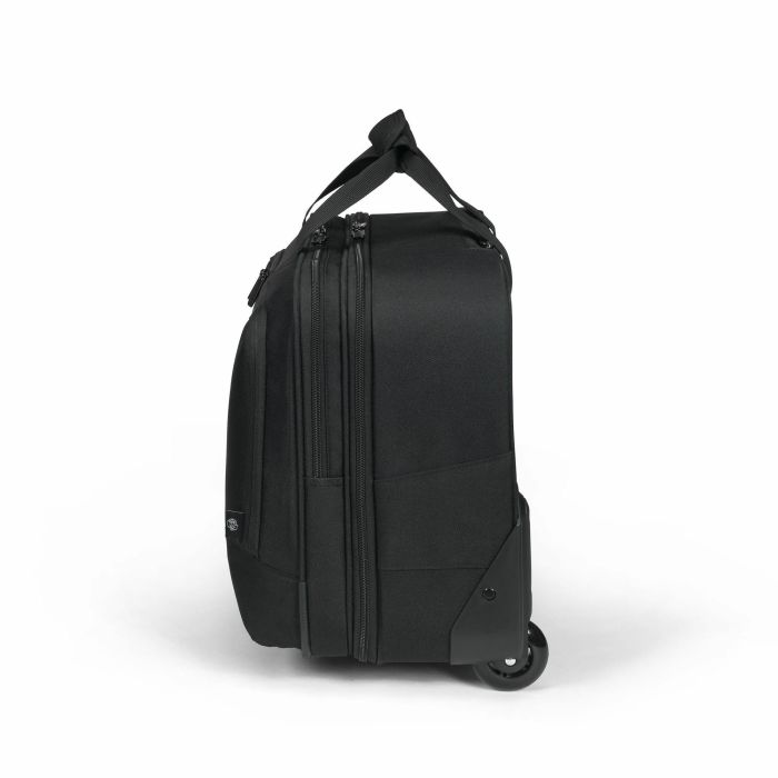 DICOTA D32043-RPET Laptop Roller Multi Eco BASE, Maletín con Ruedas para Portátiles 15-17.3", Poliéster Reciclado, Negro 7