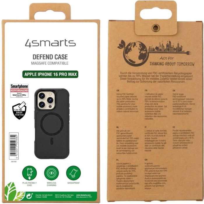 4smarts Defend Case fr Apple iPhone 16 Pro Max 1 4smarts Defend Case fr Apple iPhone 16 Pro Max 1