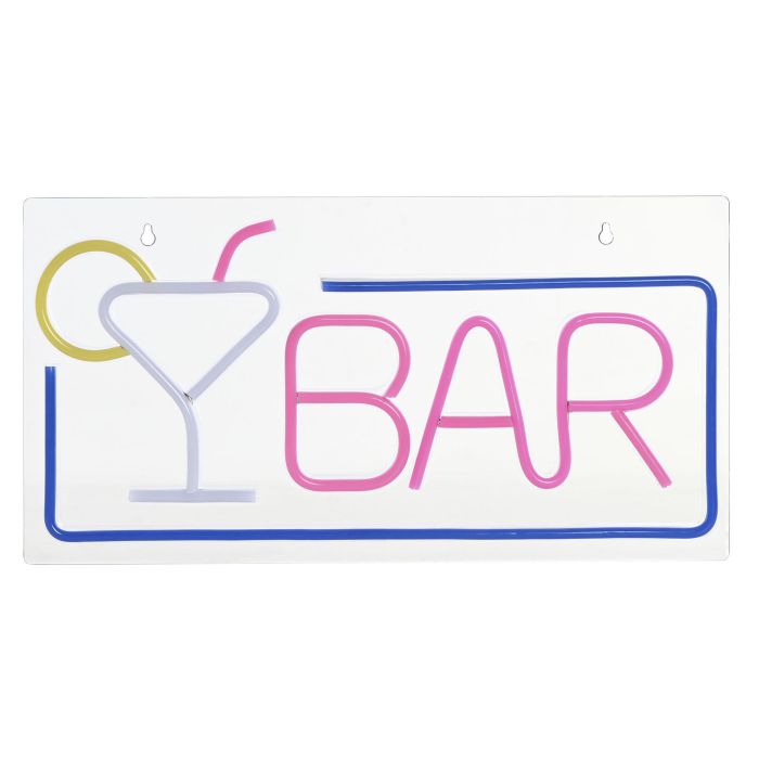 Decoracion Luminosa Urban DKD Home Decor Rosa Azul 1.5 x 22 x 42 cm (2 Unidades) 1 Decoracion Luminosa Urban DKD Home Decor Rosa Azul 1.5 x 22 x 42 cm (2 Unidades) 1