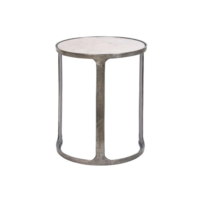 DKD Home Decor Alu antik 23 Mesita Auxiliar, Blanco Gris, Set de 3 Piezas, 45.5 x 56 x 45.5 cm 4 DKD Home Decor Alu antik 23 Mesita Auxiliar, Blanco Gris, Set de 3 Piezas, 45.5 x 56 x 45.5 cm 4