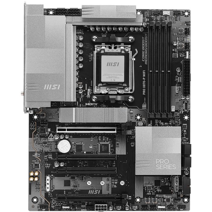 MSI PRO X870-P Placa Base ATX AMD AM5 DDR5 con WiFi 7 para procesadores AMD Ryzen 1
