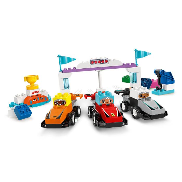 Coches Carreras Y Pilotos Del Equipo De F1 10445 Lego Duplo 2