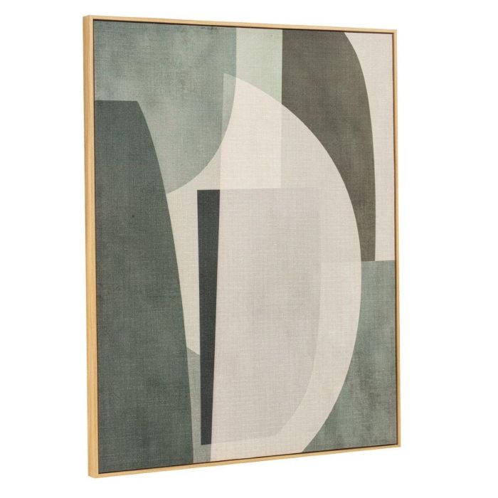 DKD Home Decor Cuadro Scandi Verde Gris 100x80 cm de Lienzo y Poliéster (2 Unidades) 3 DKD Home Decor Cuadro Scandi Verde Gris 100x80 cm de Lienzo y Poliéster (2 Unidades) 3