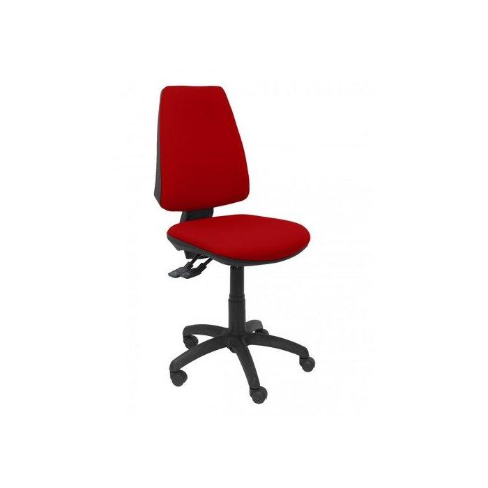 Silla Piqueras Y Crespo Elche S Mecanismo Sincro De Doble Maneta Gran Confortabilidad Regulable En Altura Ruedas De Nylon Asiento Y Respaldo Tapizado Bali Rojo