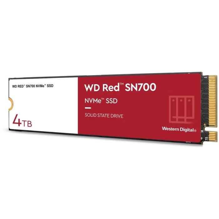 Western Digital WD Red SN700 SSD M.2 4TB NVMe PCIe 3.0 x4 para NAS 3400 MB/s lectura 1