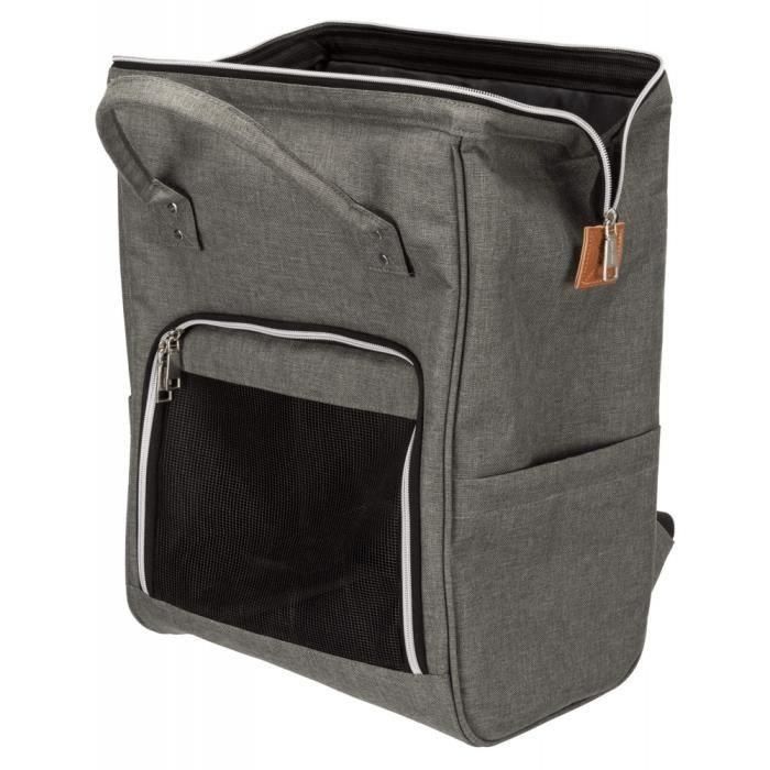 Bolsa de lona para mascotas - TRIXIE - 28840 - Gris - 32x42x22 cm - Para perros pequeños 3 Bolsa de lona para mascotas - TRIXIE - 28840 - Gris - 32x42x22 cm - Para perros pequeños 3