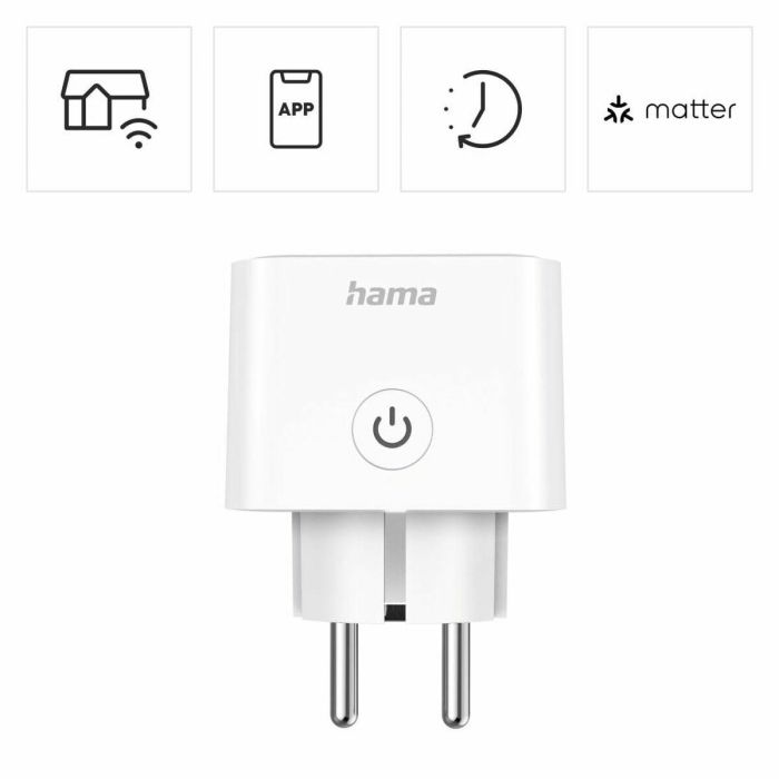 HAMA ENCHUFE INTELIGENTE ``MINI´´ 16A 3680W (MATTER) 19 HAMA ENCHUFE INTELIGENTE ``MINI´´ 16A 3680W (MATTER) 19