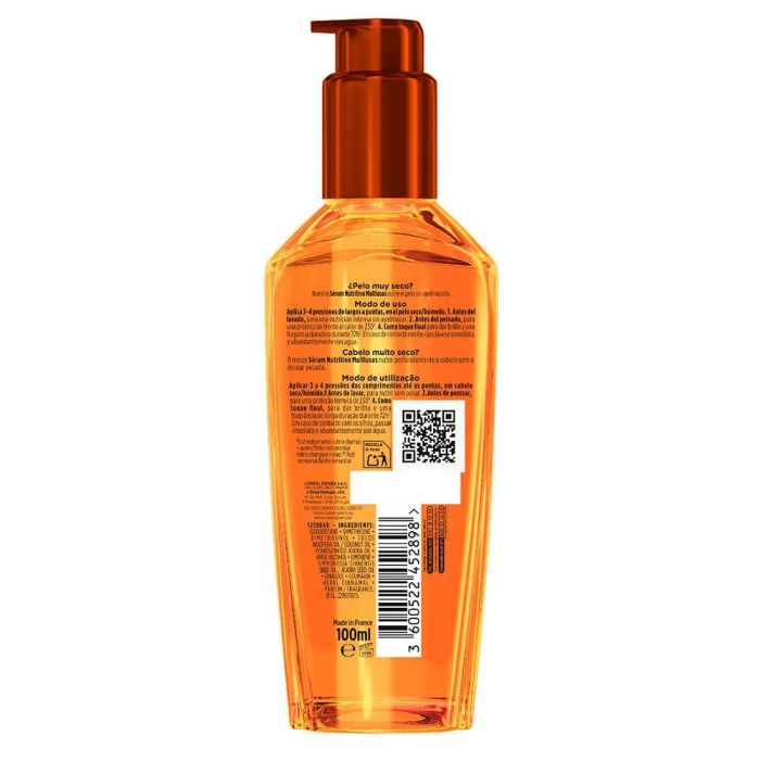 L'Oréal Paris Elvive Aceite Extraordinario Tratamiento Seco Cabello 100 ml 1 L'Oréal Paris Elvive Aceite Extraordinario Tratamiento Seco Cabello 100 ml 1