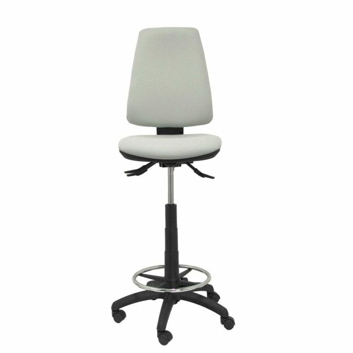 Piqueras y Crespo Taburete Elche S S-Brazos Aro Reposapiés Tejido Bali Gris Claro - Ergonomico, Regulable en Altura 6 Piqueras y Crespo Taburete Elche S S-Brazos Aro Reposapiés Tejido Bali Gris Claro - Ergonomico, Regulable en Altura 6