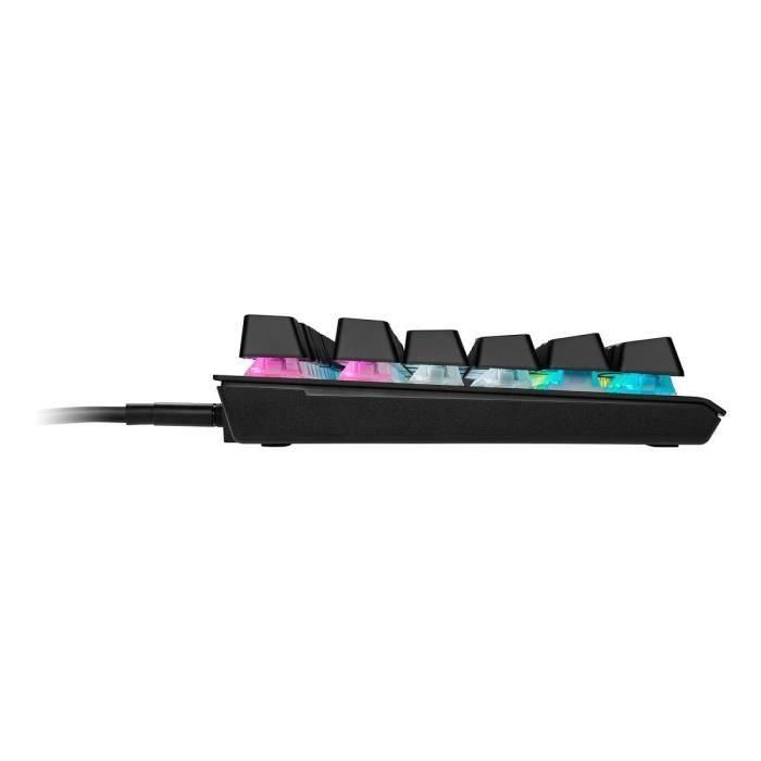 Teclado de juego óptico -mecánico - Azerty - Corsair - K60 Pro TKL - sin pavé digital - RGB retroiluminado - negro (CH -911D01A -FR) 3 Teclado de juego óptico -mecánico - Azerty - Corsair - K60 Pro TKL - sin pavé digital - RGB retroiluminado - negro (CH -911D01A -FR) 3