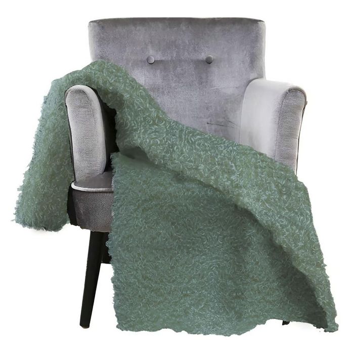 Manta Sofa Urban DKD Home Decor Verde 170 x 130 cm (2 Unidades) 3 Manta Sofa Urban DKD Home Decor Verde 170 x 130 cm (2 Unidades) 3