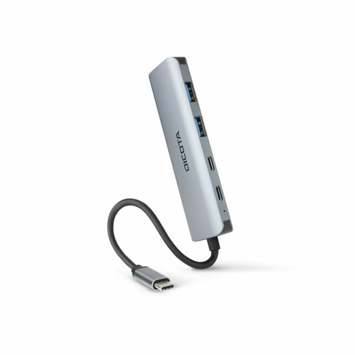DICOTA USB-C 4-in-1 Highspeed Hub 10 Gbps silver 2