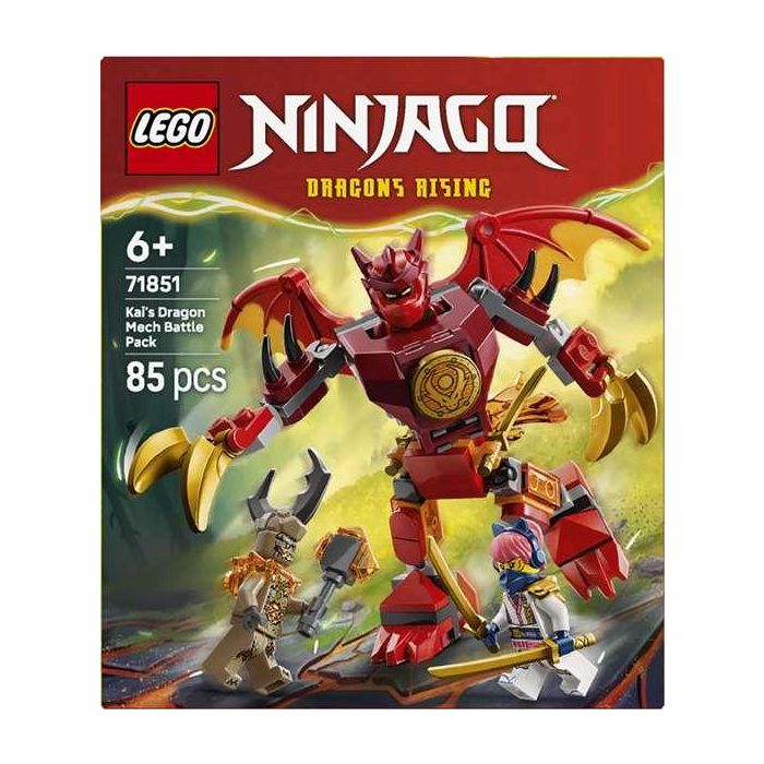 Juego de construccion pack de combate: meca dragón de kai lego ninjago 2