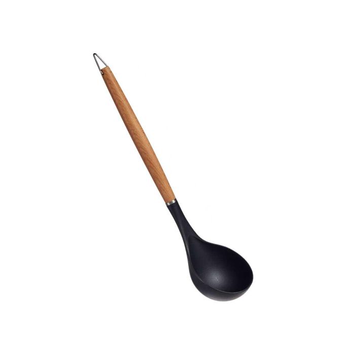 Kinvara Cuchara de Nylon con Mango de Madera de Haya 32.5 cm (48 Unidades) 1 Kinvara Cuchara de Nylon con Mango de Madera de Haya 32.5 cm (48 Unidades) 1