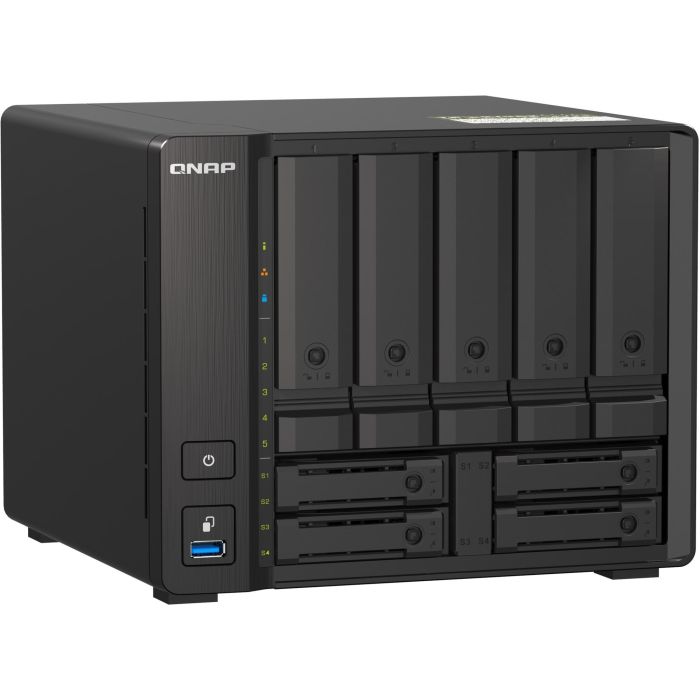 QNAP TS-H973AX-8G Servidor NAS Tower con Procesador AMD Ryzen V1500B, 8GB RAM, Soporte para HDD/SSD, 10GbE 1 QNAP TS-H973AX-8G Servidor NAS Tower con Procesador AMD Ryzen V1500B, 8GB RAM, Soporte para HDD/SSD, 10GbE 1