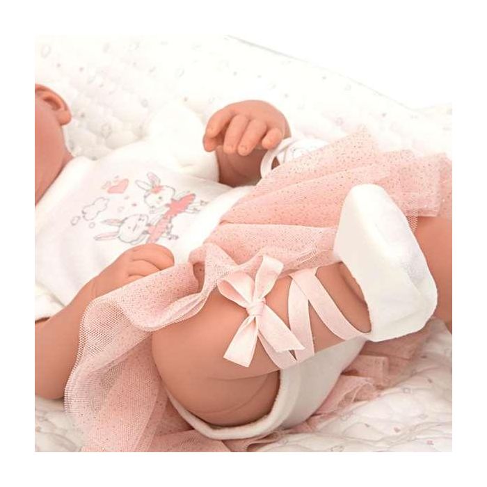 Muñeca elegance zoe bailarina con manta (cuerpo vinilo, sexo niña) 42 cm 14