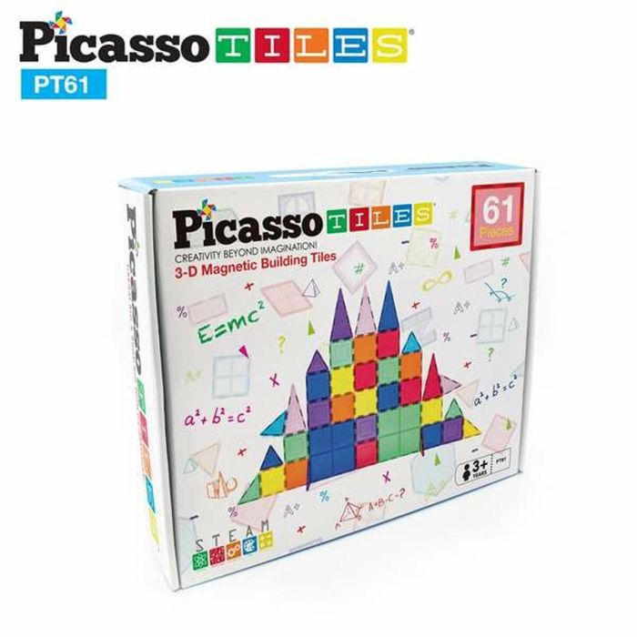 Picasso tiles bloques magneticos 61 piezas 1 Picasso tiles bloques magneticos 61 piezas 1