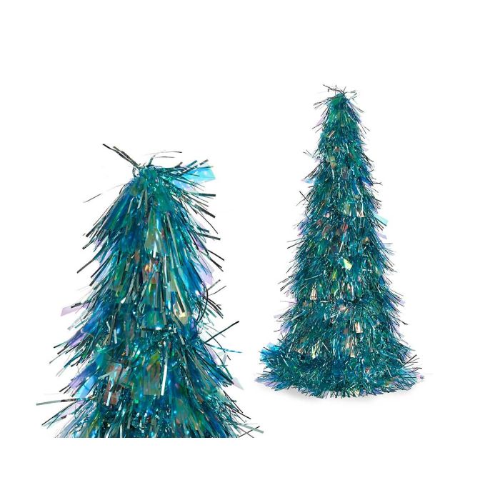Arbol Espumillon Iridiscente Azul Krist+ 24X46CM (24 Unidades) Arbol Espumillon Iridiscente Azul Krist+ 24X46CM (24 Unidades)