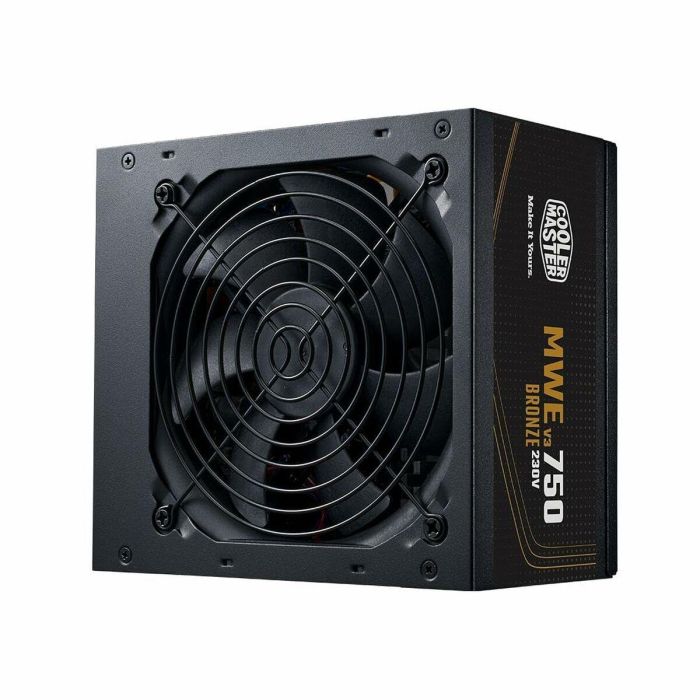 Cooler Master MWE Bronze 750 V3 Fuente de Alimentación 750W 80 PLUS Bronze ATX 24-pin Negro MPE-7501-ACABW-3BEU 1