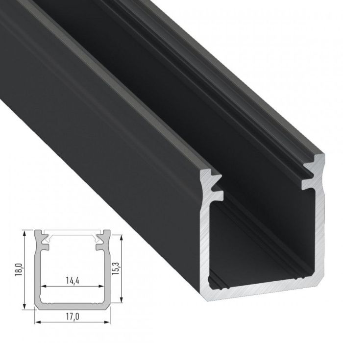 Perfil de Aluminio Tipo Y 2,02M 2 Perfil de Aluminio Tipo Y 2,02M 2