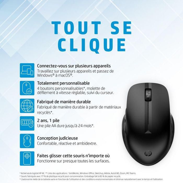 HP 435 Multi-Device Wireless Mouse 9 HP 435 Multi-Device Wireless Mouse 9