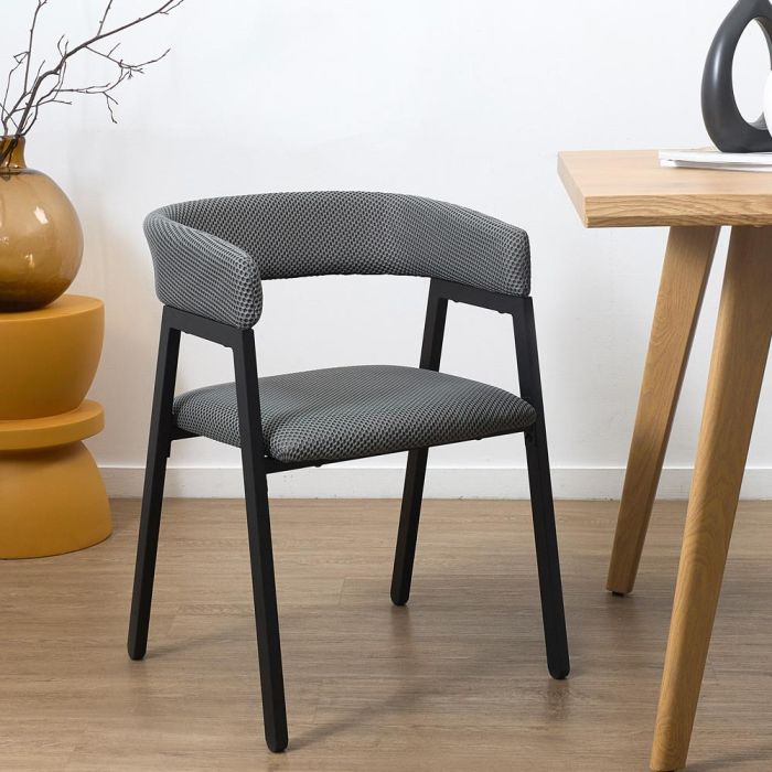 Silla Diseño Atom Gris Home Deco Factory 1 Silla Diseño Atom Gris Home Deco Factory 1