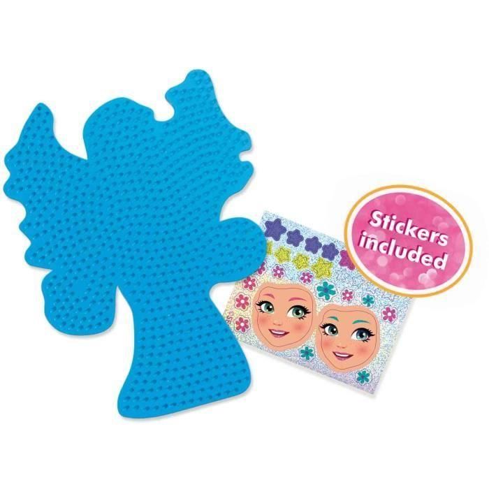 Cuentas para planchar - Hadas - SES CREATIVE - Crea magníficas hadas con 1200 cuentas y bandeja con forma de hada. 2 Cuentas para planchar - Hadas - SES CREATIVE - Crea magníficas hadas con 1200 cuentas y bandeja con forma de hada. 2