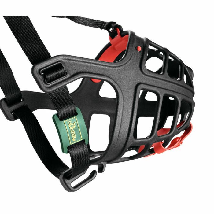 Hunter Bozal Albury 3, Protección Anti-Cebos Envenenados Removible, Plástico Acolchado, Medidas A:6.3 B:21.5 C:62cm, Negro para Perro 16 Hunter Bozal Albury 3, Protección Anti-Cebos Envenenados Removible, Plástico Acolchado, Medidas A:6.3 B:21.5 C:62cm, Negro para Perro 16