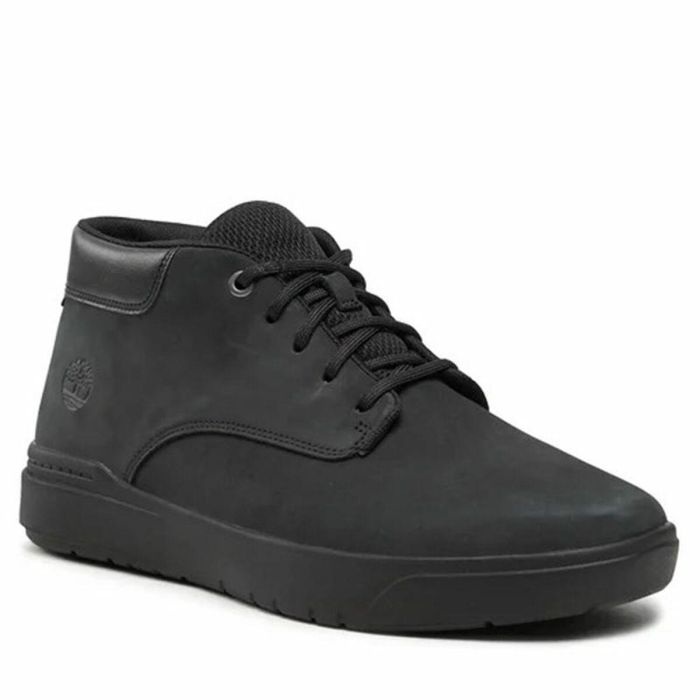 Botas de Hombre Timberland Seby Mid Lace Negro 1 Botas de Hombre Timberland Seby Mid Lace Negro 1